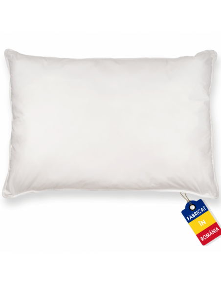 Perna Pernador cu 30% puf si pana de gasca, 40x60 cm, alb