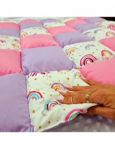 Saltea de joaca premium patchwork,...