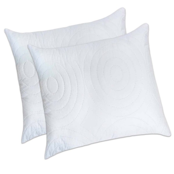 Set de 2 perne Pernador microfibra matlasata, 60x60 cm