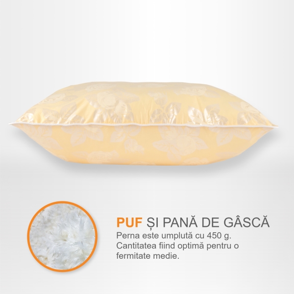 Perna Pernador cu puf si pana de...