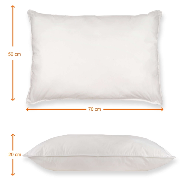 Set de 2 perne Pernador cu 15% puf de...