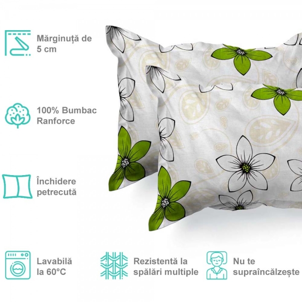 Set de 2 fete de perna 70x70cm din...