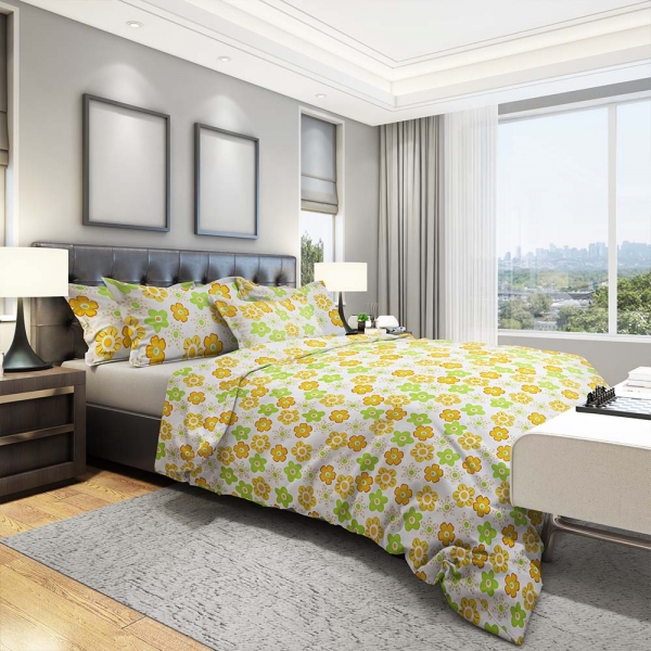 Lenjerie de pat Pernador® din Bumbac Ranforce, 2 persoane XL, cod culoare 8