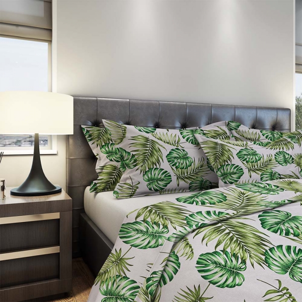 Lenjerie de pat Pernador® din Bumbac Ranforce, 2 persoane, cod culoare 50A