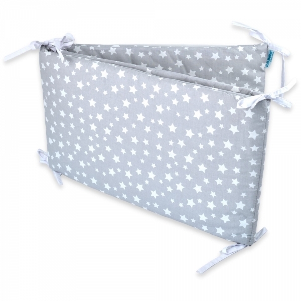 Aparatori patut 35x180cm, stele albe cu fundal gri