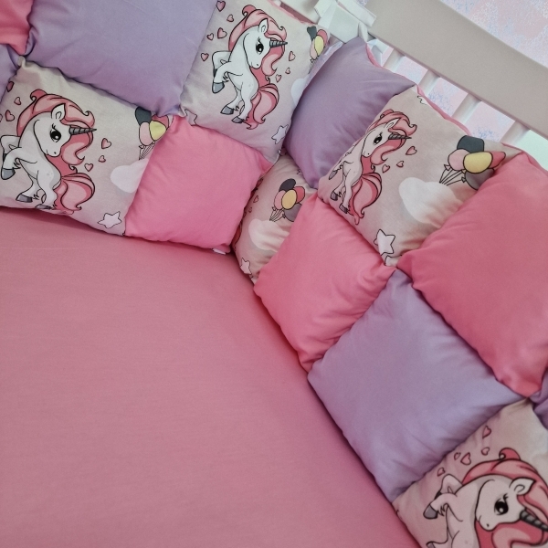 Aparatori de patut tip Patchwork mov...