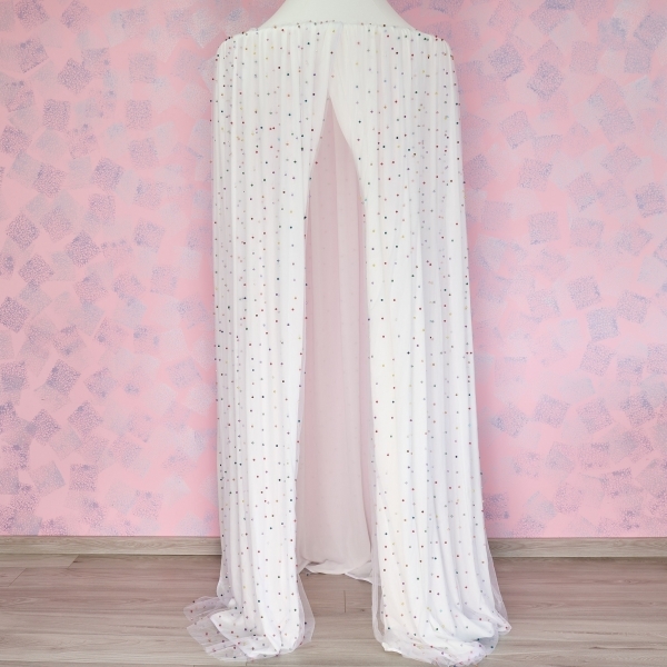 Baldachin de tavan din tulle si voal,...