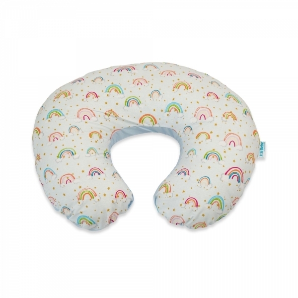 Husa Perna pentru alaptare 2 in 1, curcubeu multicolor