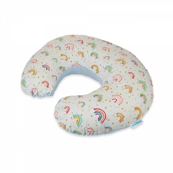 Husa Perna pentru alaptare 2 in 1, curcubeu multicolor