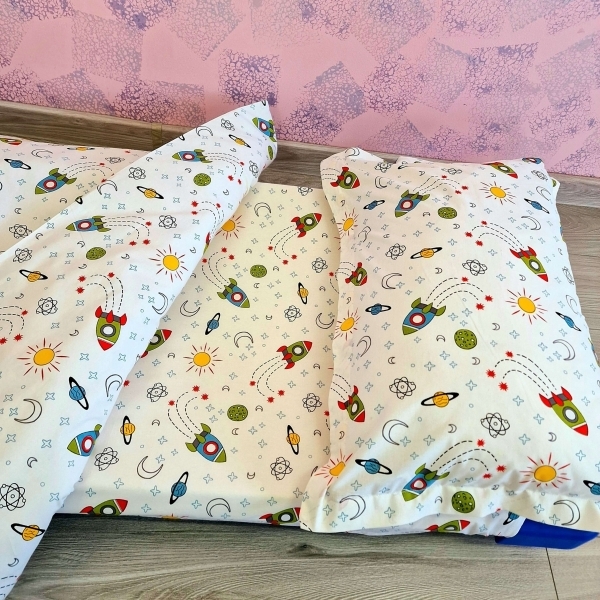 Lenjerie din Bumbac pentru patut...