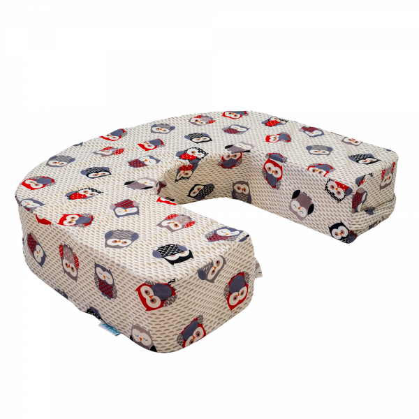 Perne pentru alaptat gemeni cu spatar, bufnite