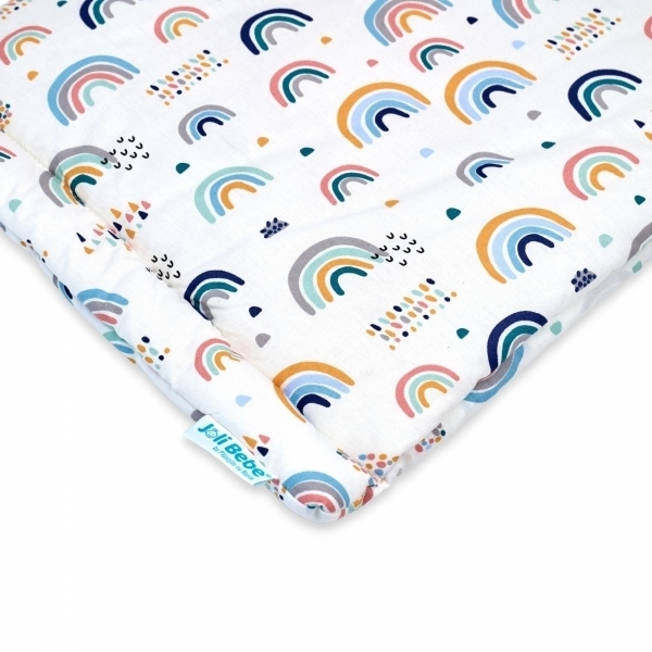 Perna pentru bebelusi din bumbac 40 x 60cm, curcubee albastre