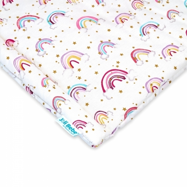 Perna pentru bebelusi din bumbac 40 x 60cm, curcubee roz