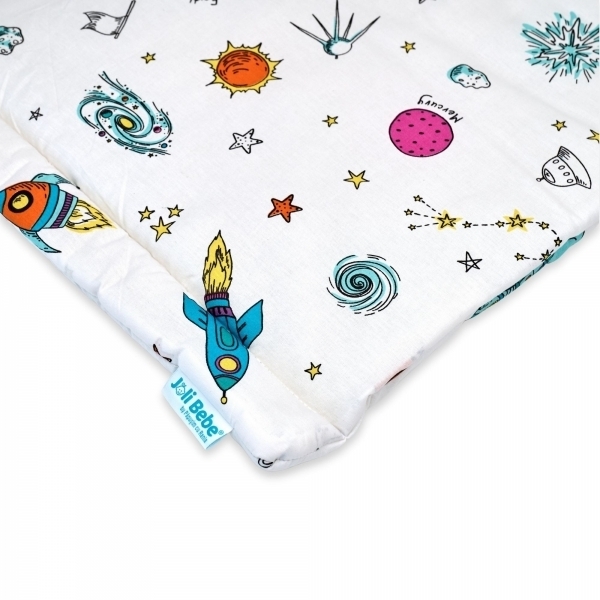 Perna pentru bebelusi din bumbac 40 x 60cm, planete