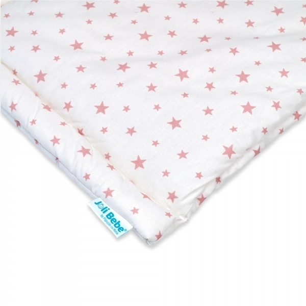 Perna pentru bebelusi din bumbac 40 x 60cm, stele roz