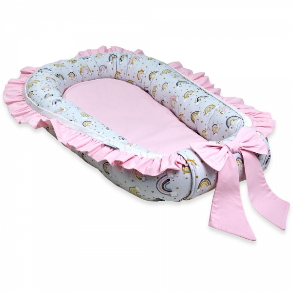 Set 5 piese Baby Nest Premium din... Set 5 piese Baby Nest Premium din...