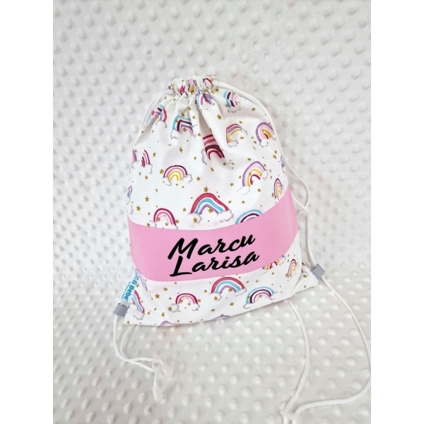 Saculet gradinita personalizat cu...