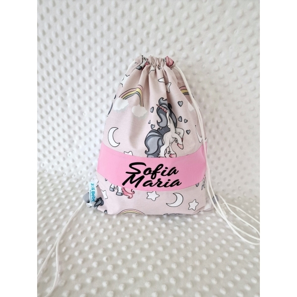 Saculet gradinita personalizat cu...