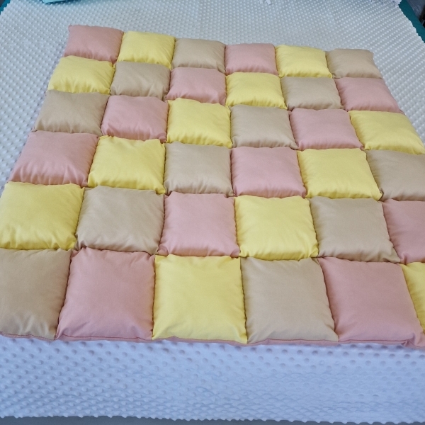 Saltea de joaca premium patchwork,...