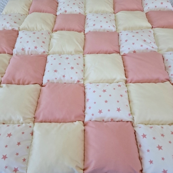 Saltea de joaca premium patchwork,...