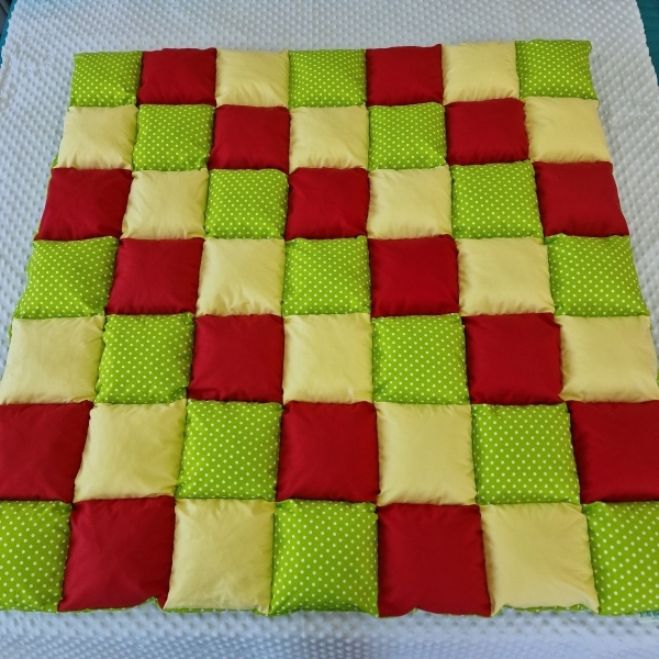 Saltea de joaca premium patchwork,...