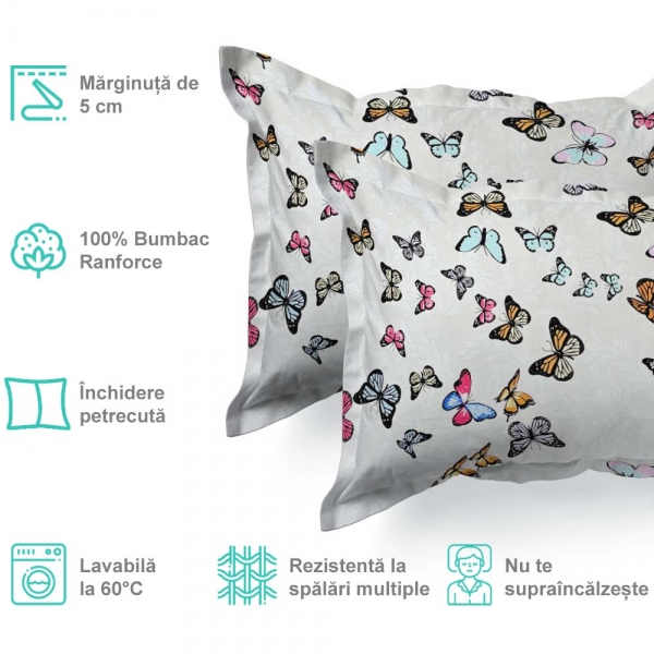 Set de 2 fete de perna 40x40cm din...