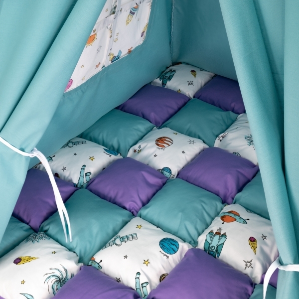 Teepee crib hot sale bedding