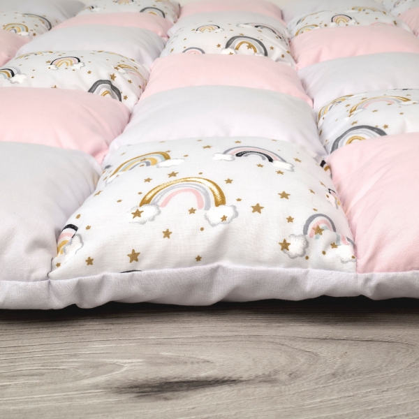 Saltea de joaca premium patchwork,...