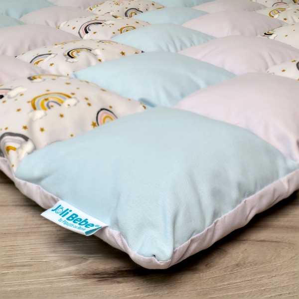Saltea de joaca premium patchwork,...