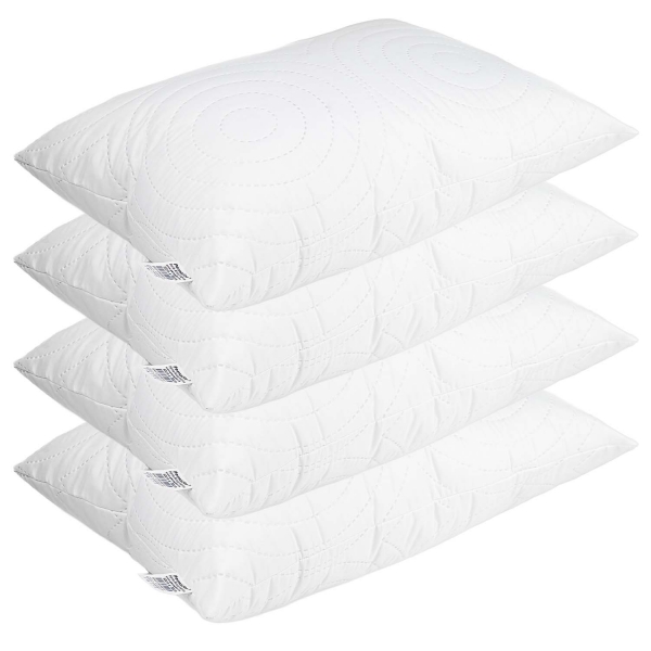 Set de 4 perne Pernador microfibra matlasata, 40x60 cm