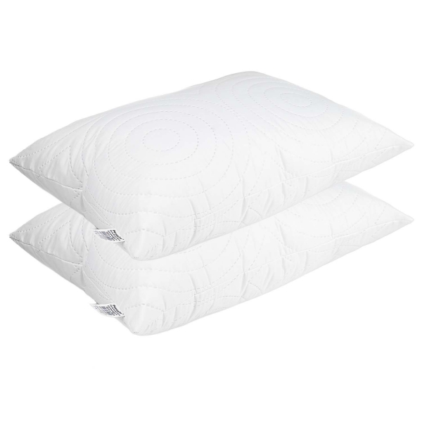 Set de 2 perne Pernador microfibra matlasata, 50x70 cm