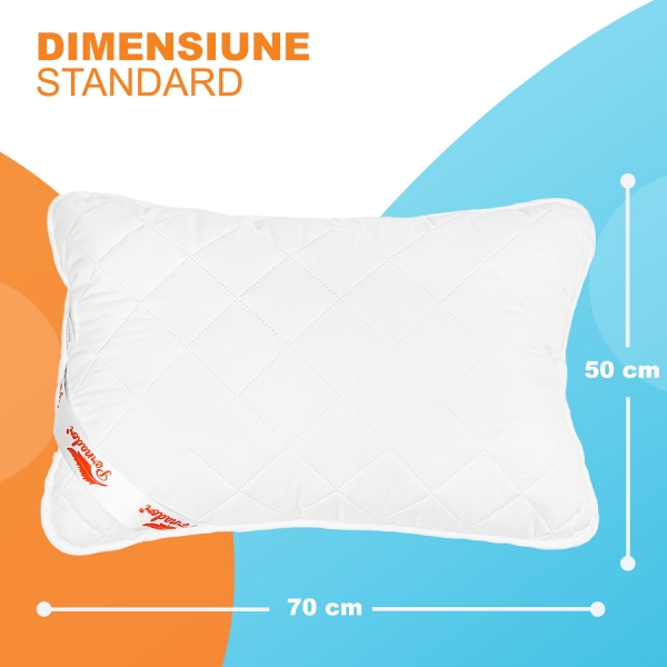 Set de 4 perne Pernador Hipoalergenice, 50x70 cm